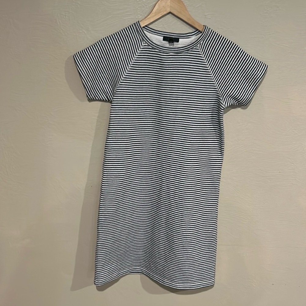 J. Crew Striped Cozy Beach Dress